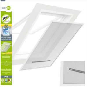 KATUSEAKNA PÄIKESEKAITSE-PUTUKAVÕRK RAAMIGA, 140X170 , VALGE RAAM - Image 3