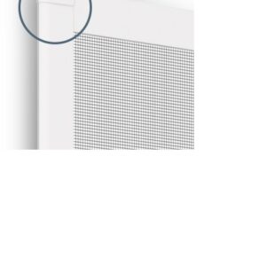 PUTUKAVÕRK RAAMIGA, UKSELE 100x210cm (valge raamiga) - Image 3