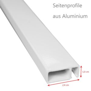 PUTUKAVÕRK RAAMIGA, AKNALE 100x120cm  (valge raam) - Image 4