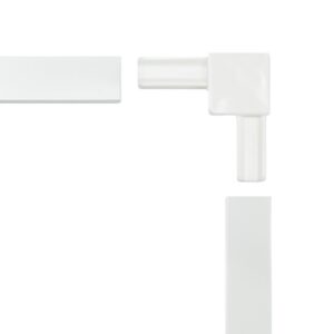 PUTUKAVÕRK RAAMIGA, AKNALE 100x120cm  (valge raam) - Image 5