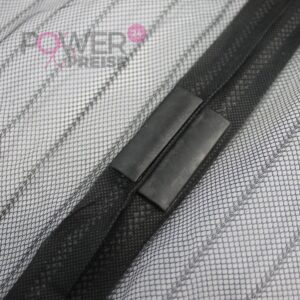 PUTUKAVÕRK UKSELE, MAGNETIGA, 100X220CM MUST - Image 3