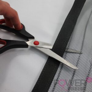 PUTUKAVÕRK UKSELE, MAGNETIGA, 100X220CM MUST - Image 4