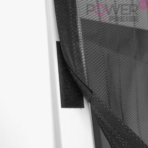 PUTUKAVÕRK UKSELE, MAGNETIGA, 100X220CM MUST - Image 5