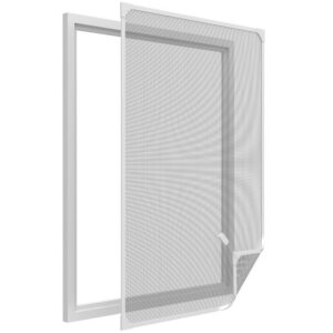 PUTUKAVÕRK RAAMIGA, AKNALE 100x120cm (valge raam) MAGNETKARKASSIGA - Image 3